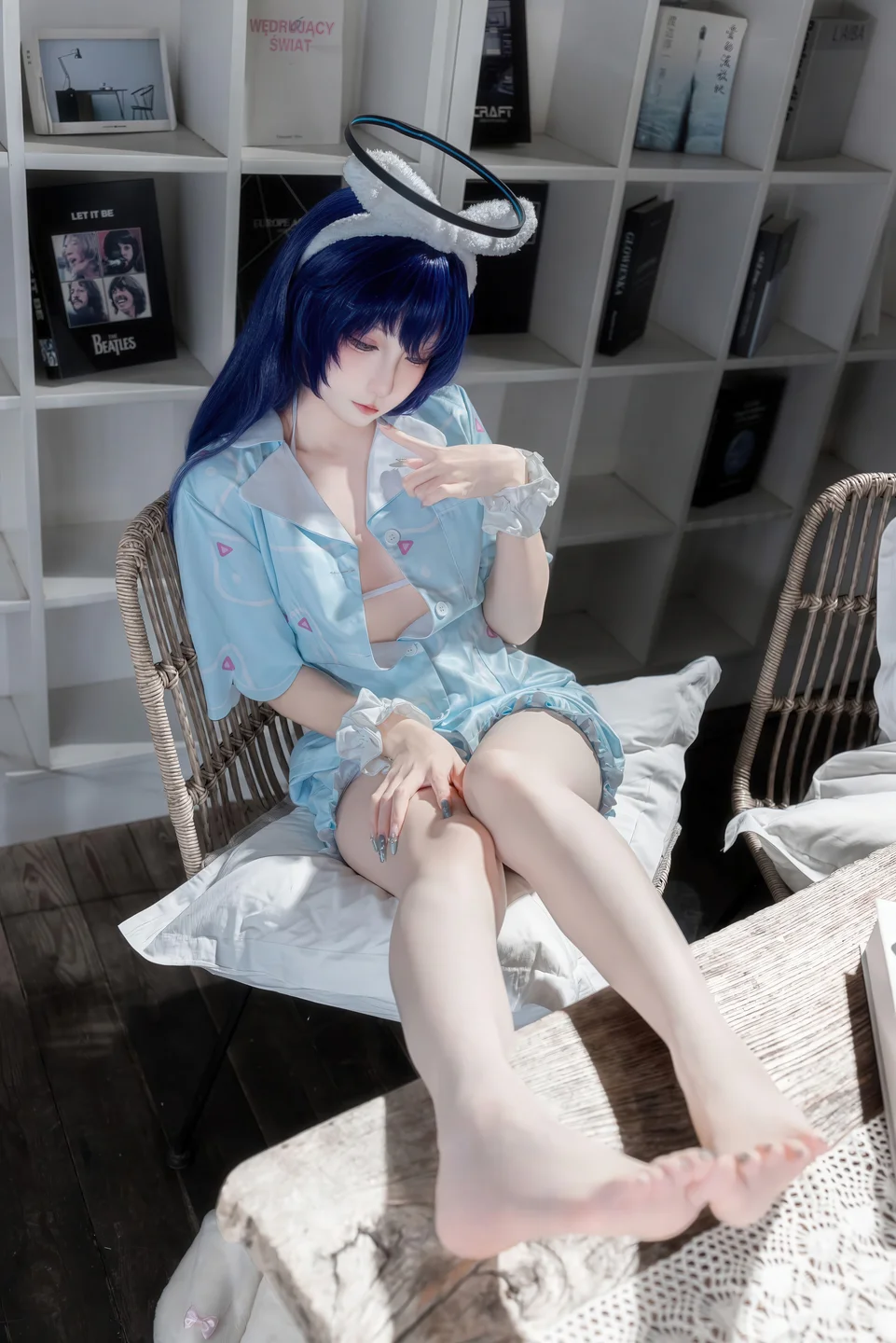 喜欢爱理吗 - No.011 优香睡衣 [35P-125MB] tg@simisebaisi 【丝足阁】017.webp